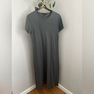 Lands End Dress Gray Dress ~ Size 10-12